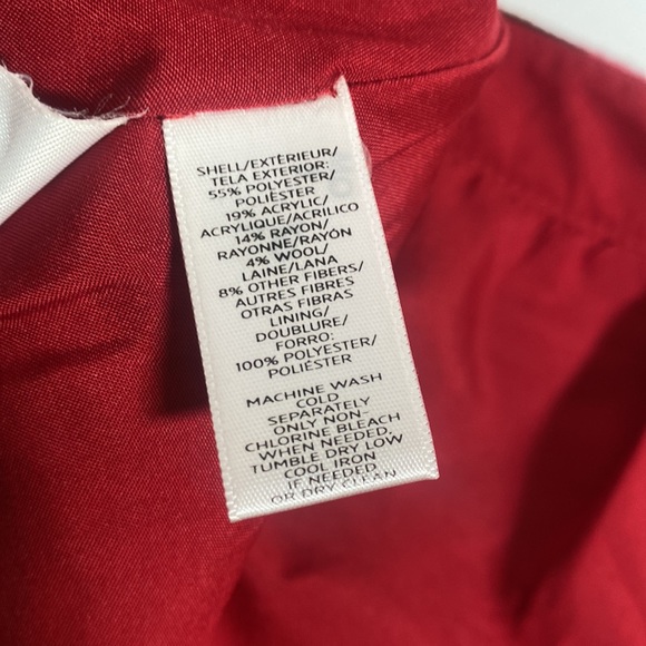 LOFT Petites Fall Colorful Multicolored Polyester Mini Skirt - Picture 6 of 7